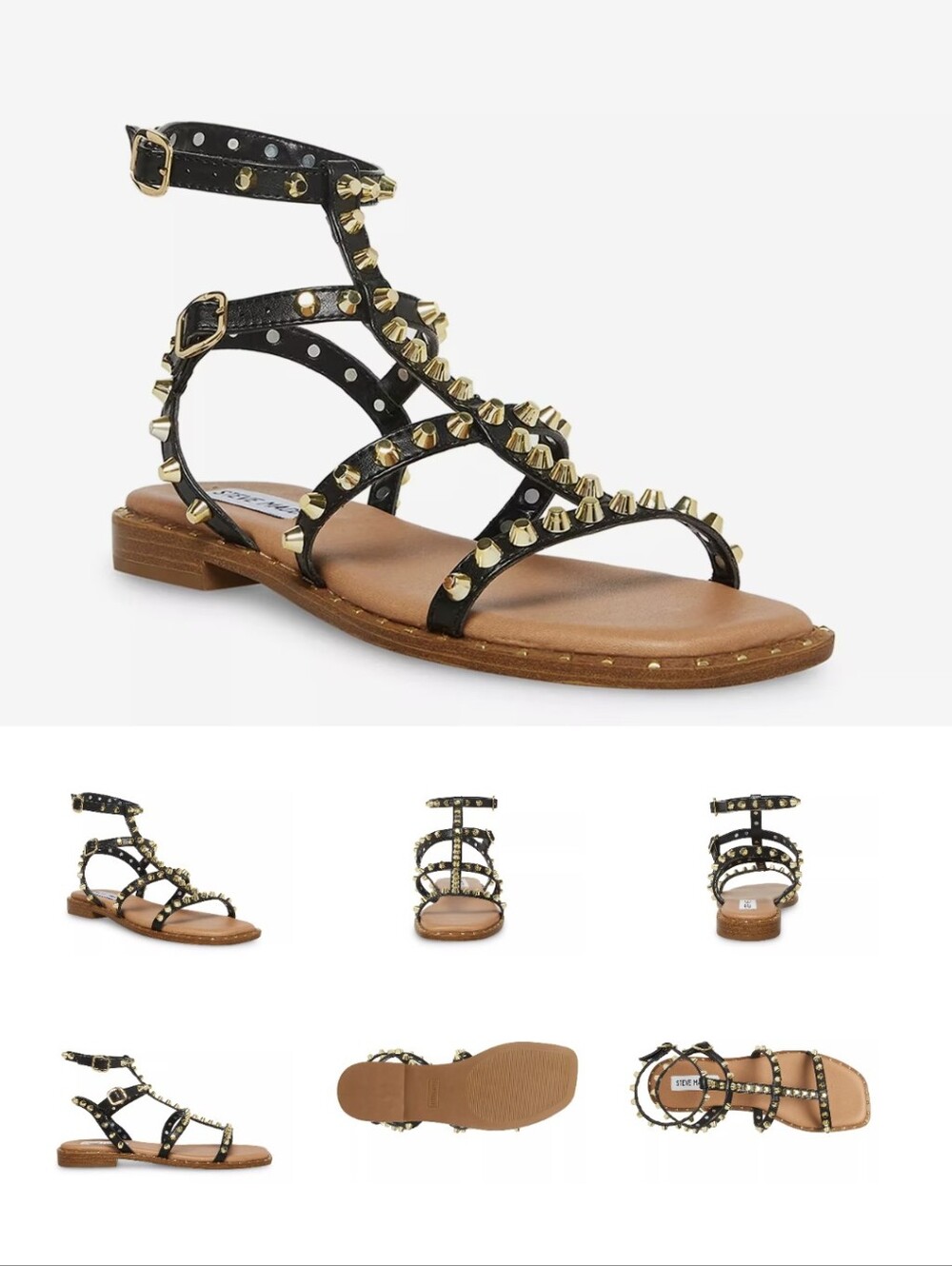 EUC Steve Madden Sunnie Gladiator Sandals